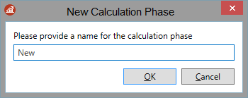 New Calculation Phase